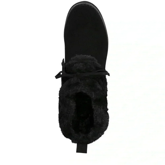 Style & Co. Womens Zijune Leather Lace-up Winter Boots - Picture 4 of 9